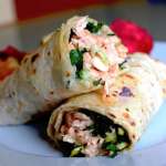 salmon salad wrap | BusyWifeBusyLife