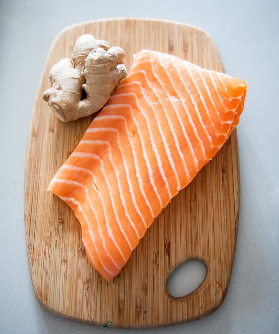 salmon belly filet 